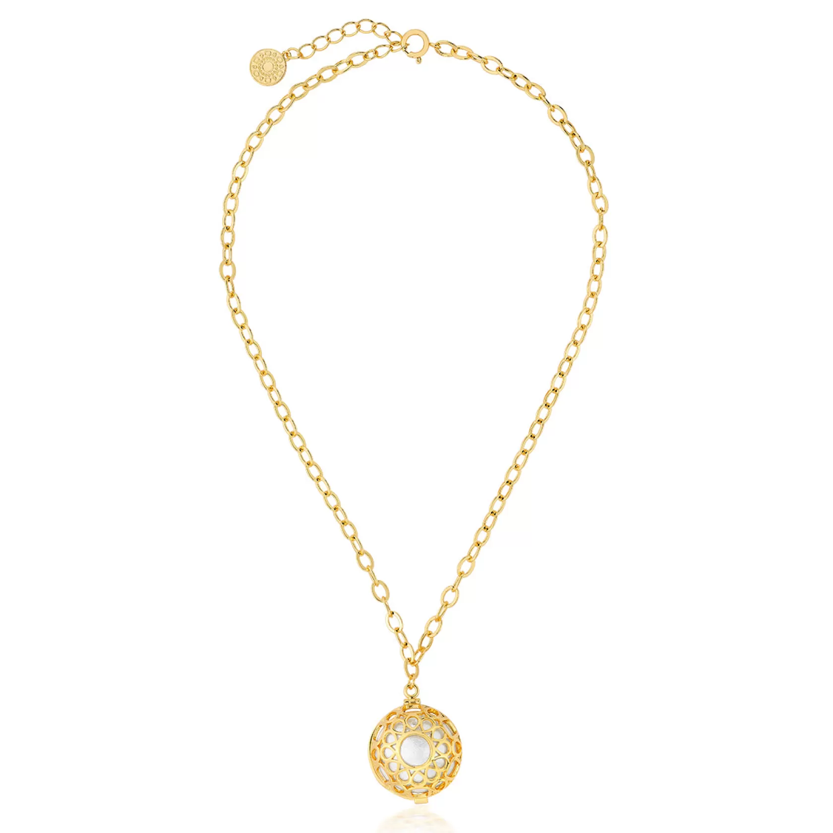 Necklace*Isharya Amara Statement Pearl Necklace Gold