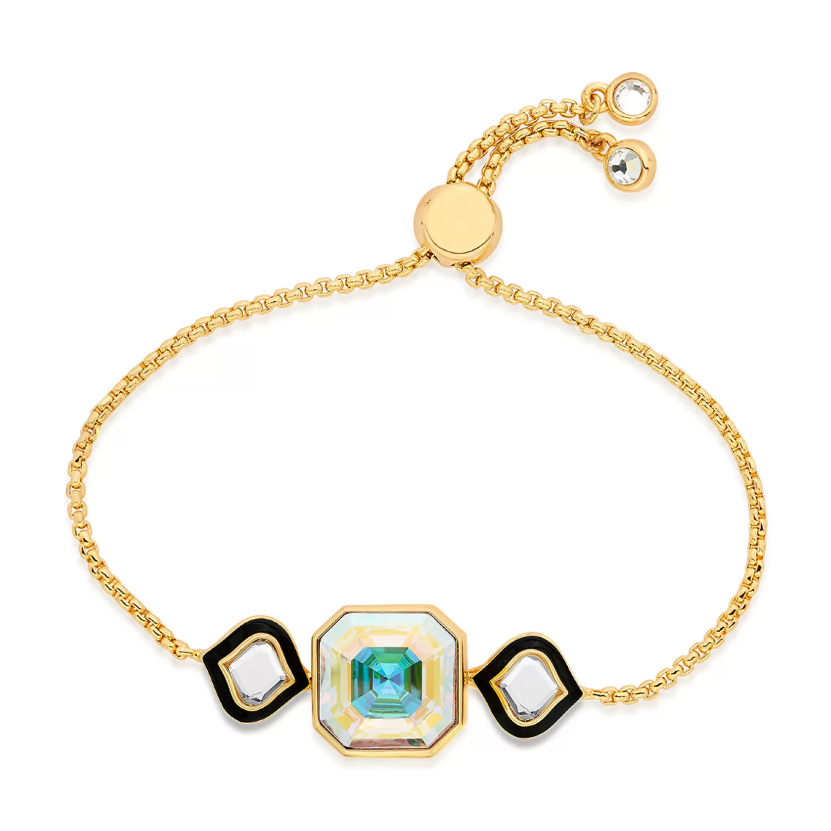 Wristwear*Isharya Amina Mirror Bracelet White