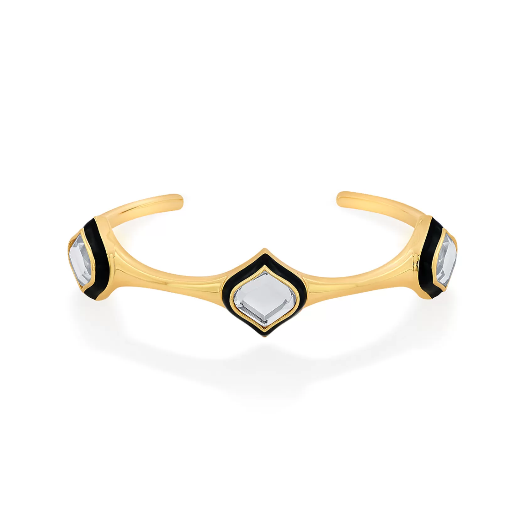 Wristwear*Isharya Amina Mirror Cuff Gold