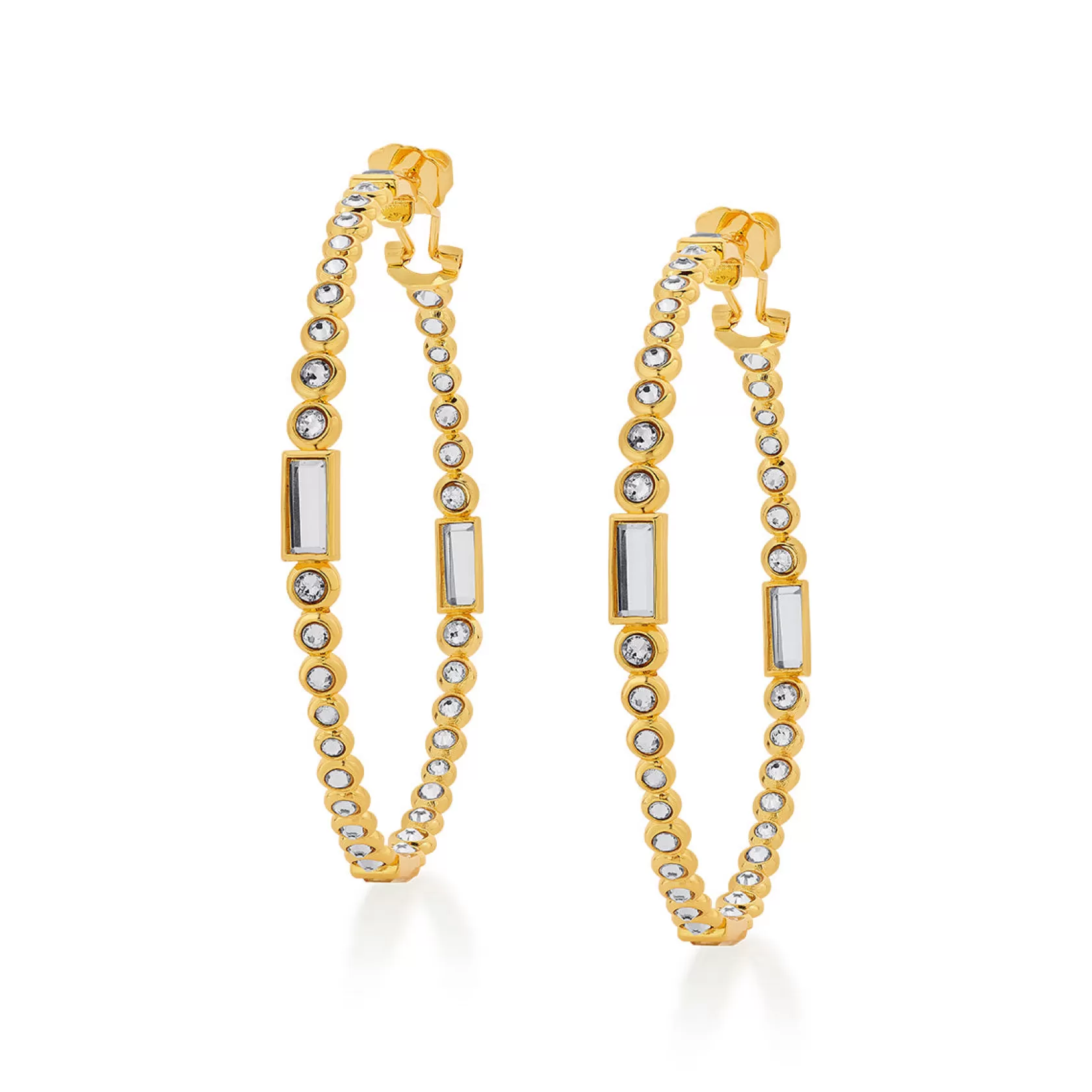 Earrings*Isharya Aura Oversized Hoop Earrings Gold