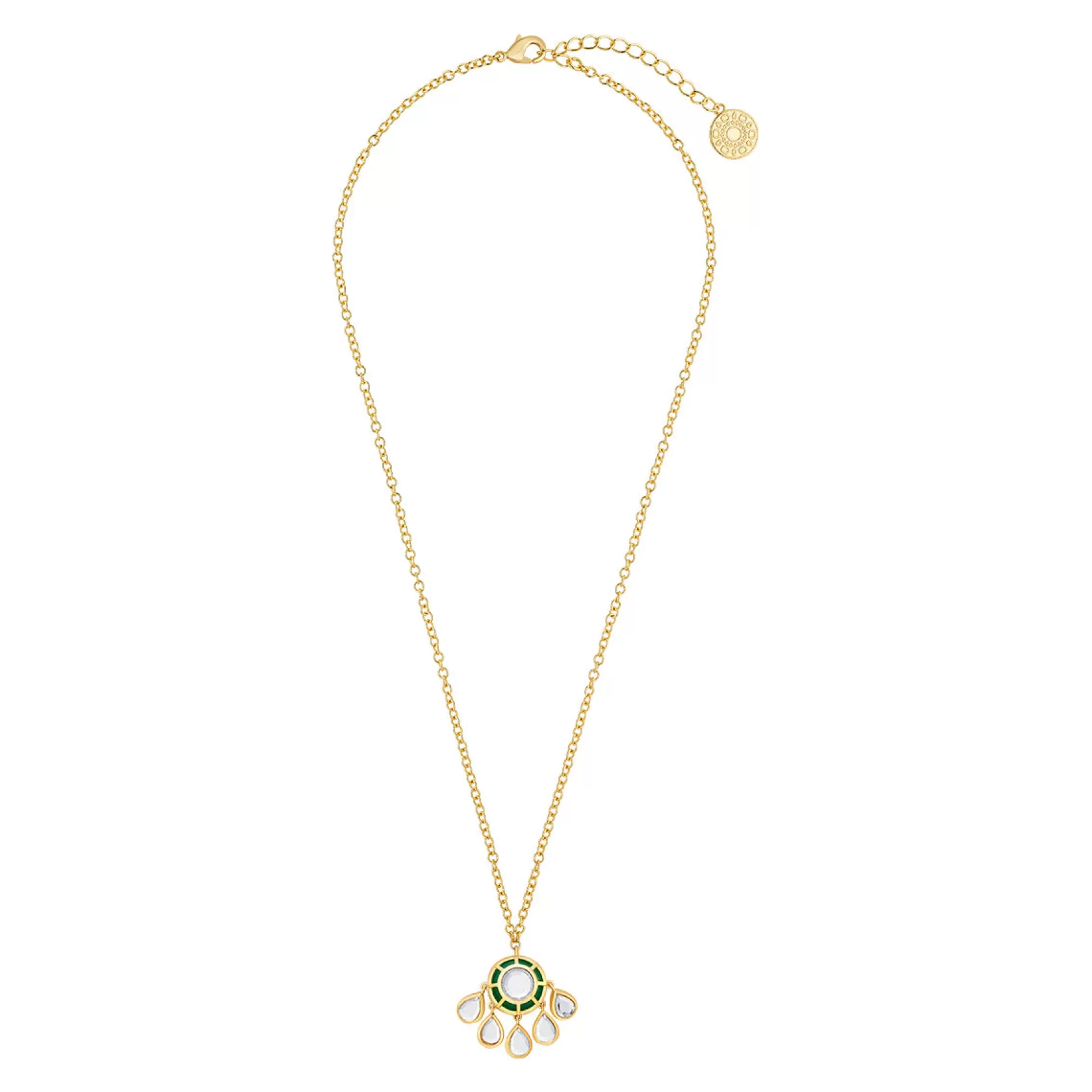 Necklace*Isharya Ayaana Ever Necklace Green