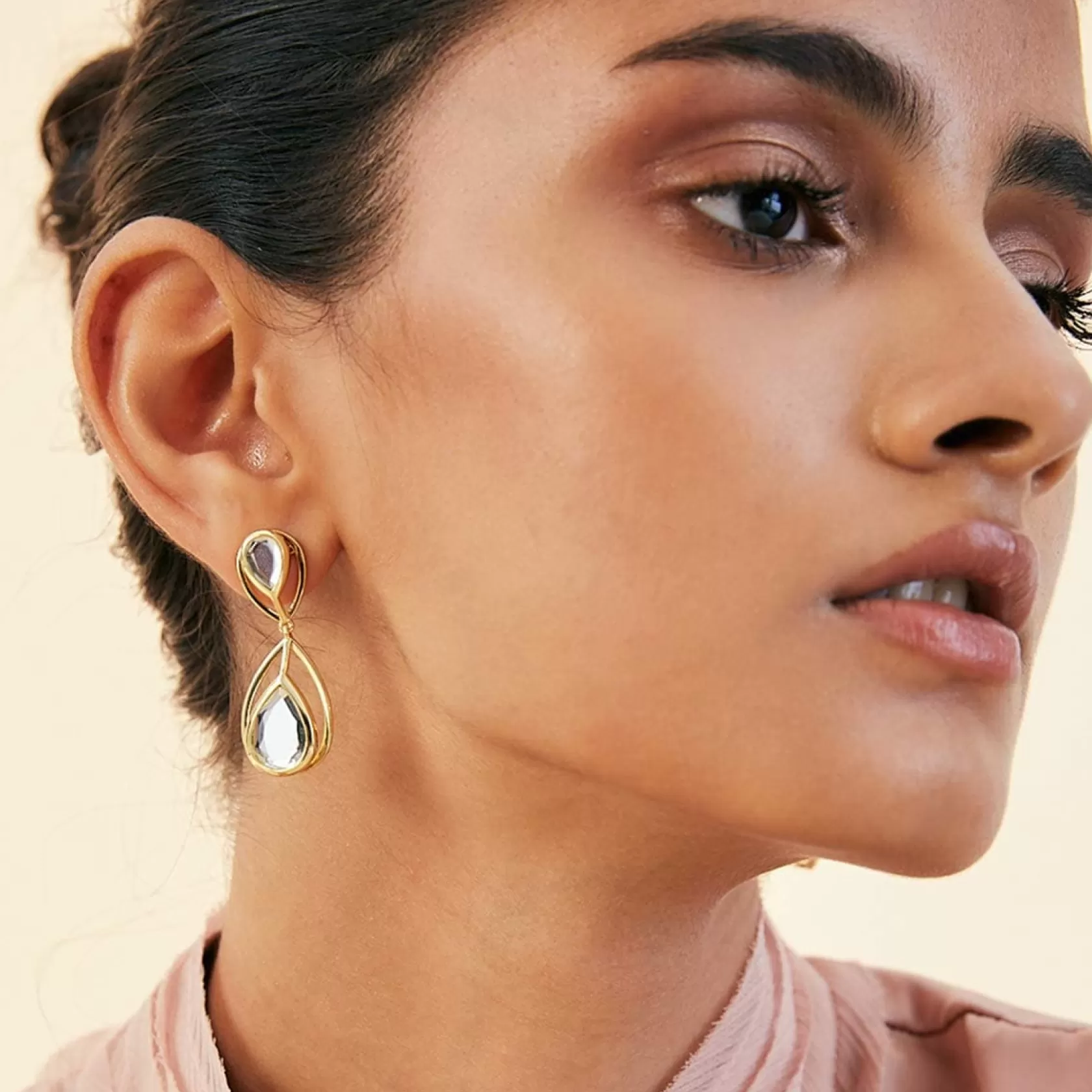 Earrings*Isharya Ayaana Petite Drop Libra Earrings