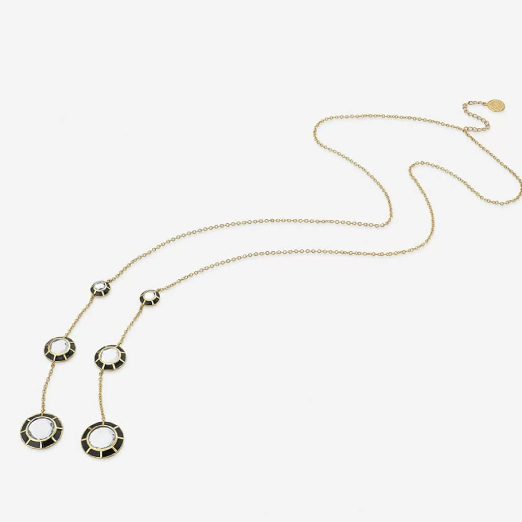 Necklace*Isharya Ayaana Three-Mirror Lariat