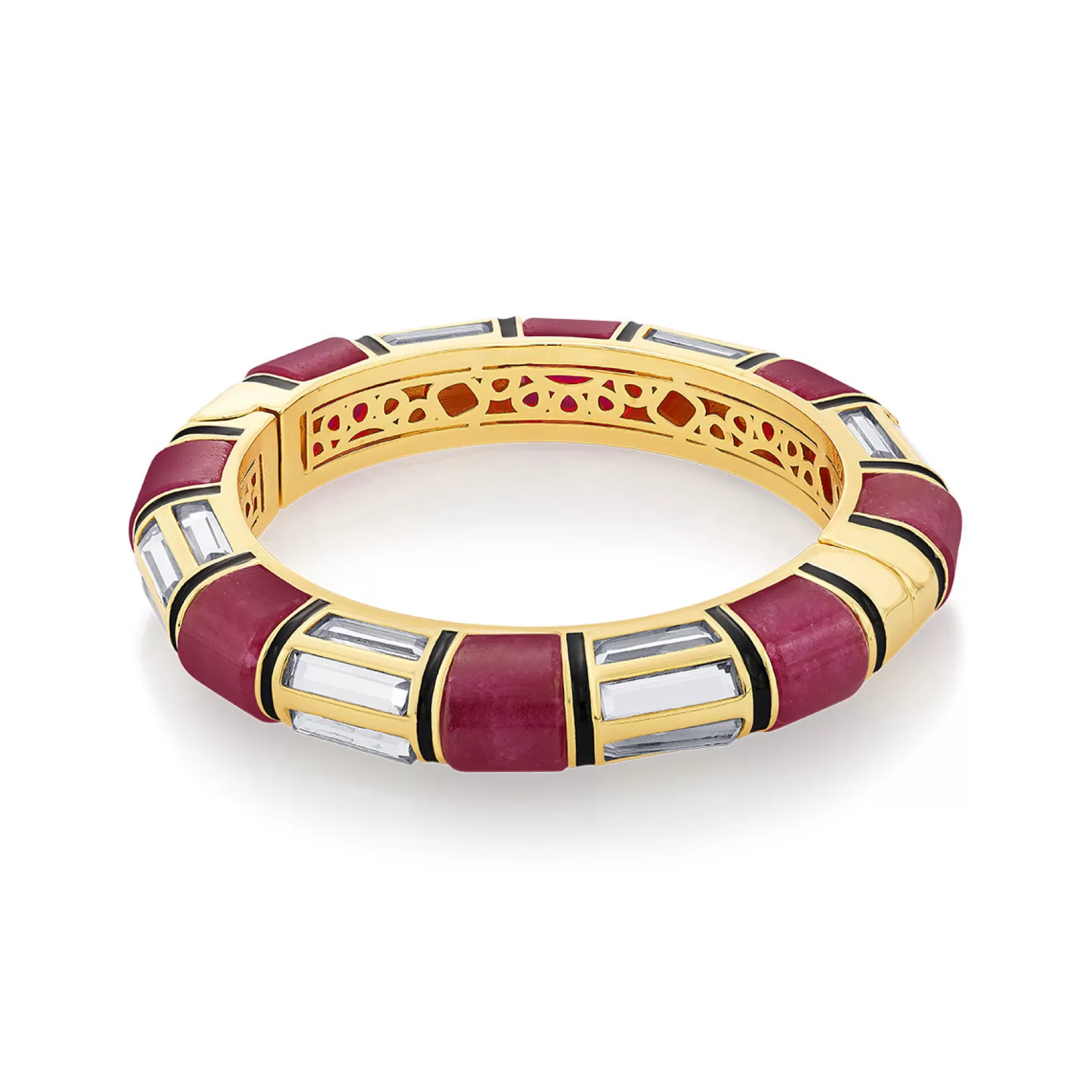 Wristwear*Isharya Begum Haute Bangle Pink