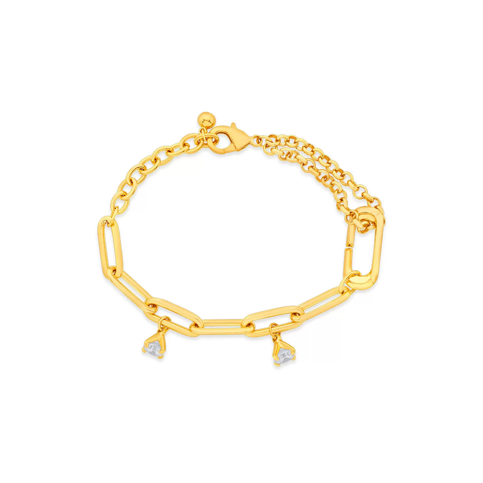 Wristwear*Isharya Classic Link Bracelet Gold