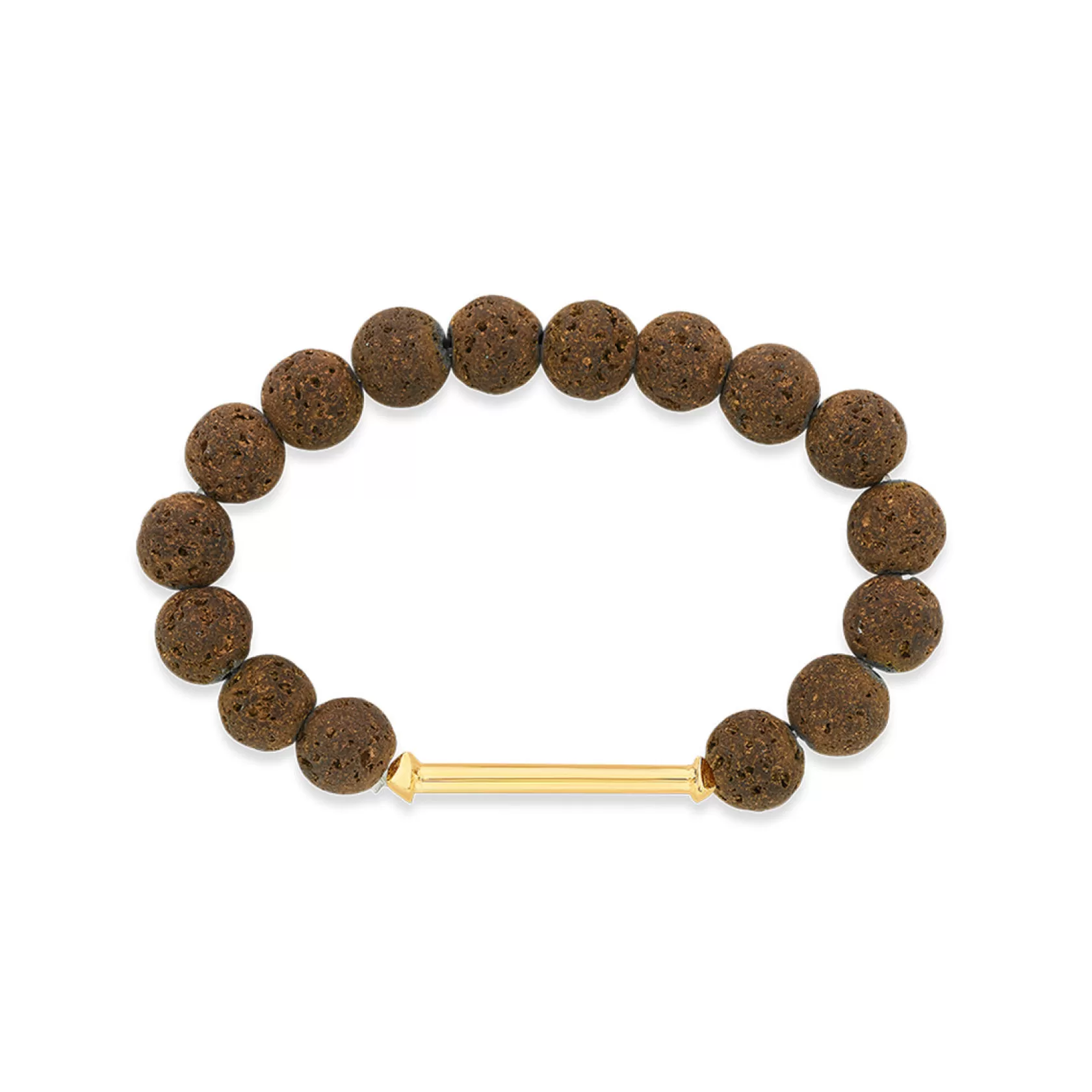 Wristwear*Isharya Lava Bead Bracelet Brown