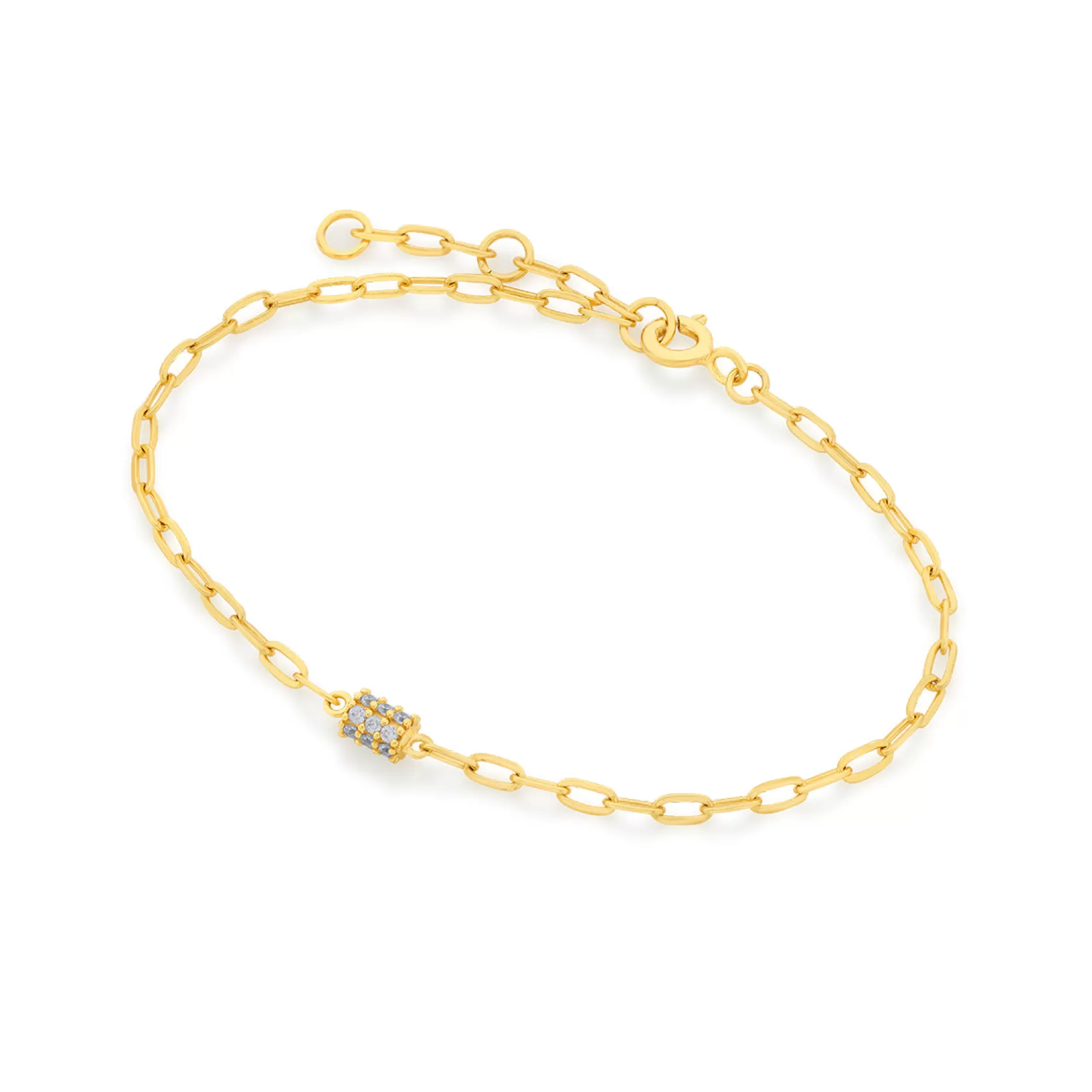 Wristwear*Isharya Petite Link Bracelet Gold