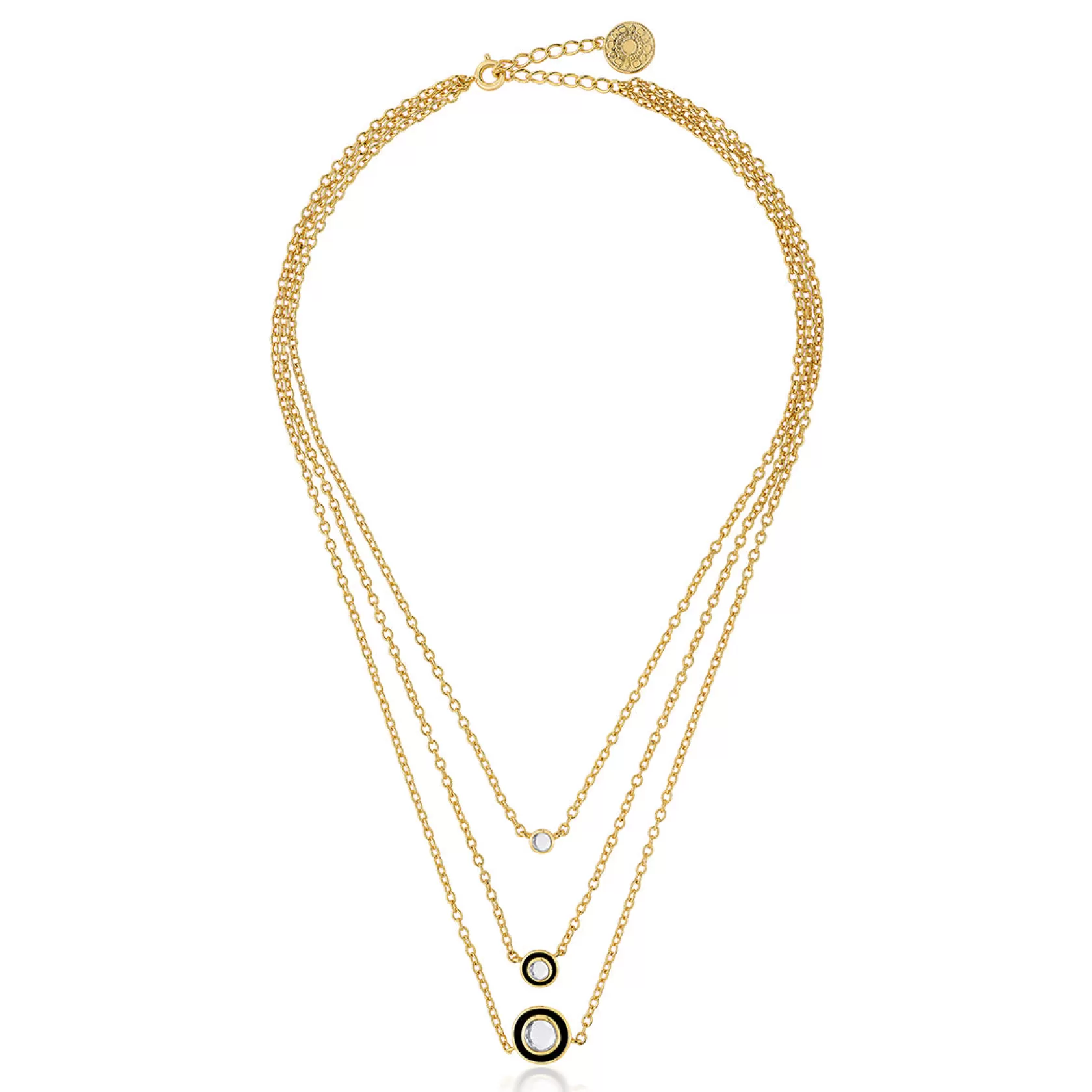 Necklace*Isharya Savage Layered Necklace Gold