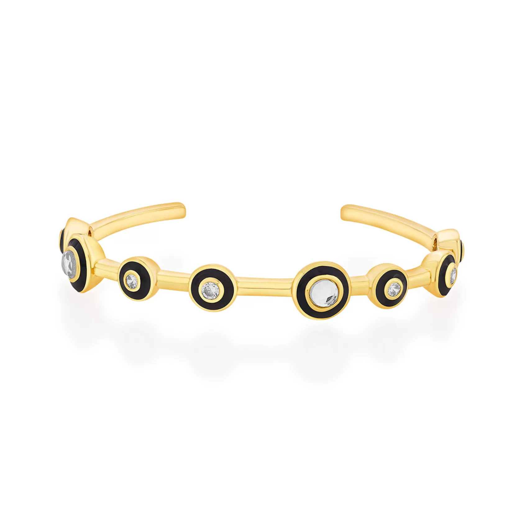 Wristwear*Isharya Savage Mirror Slim Cuff Gold