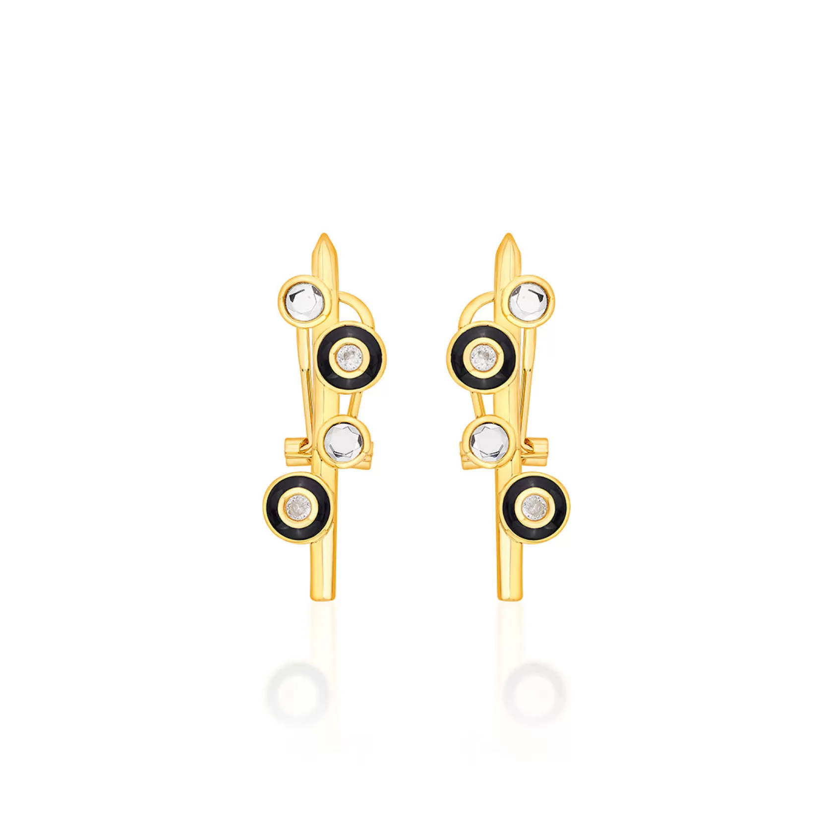 Earrings*Isharya Savage Speckled Earrings Gold