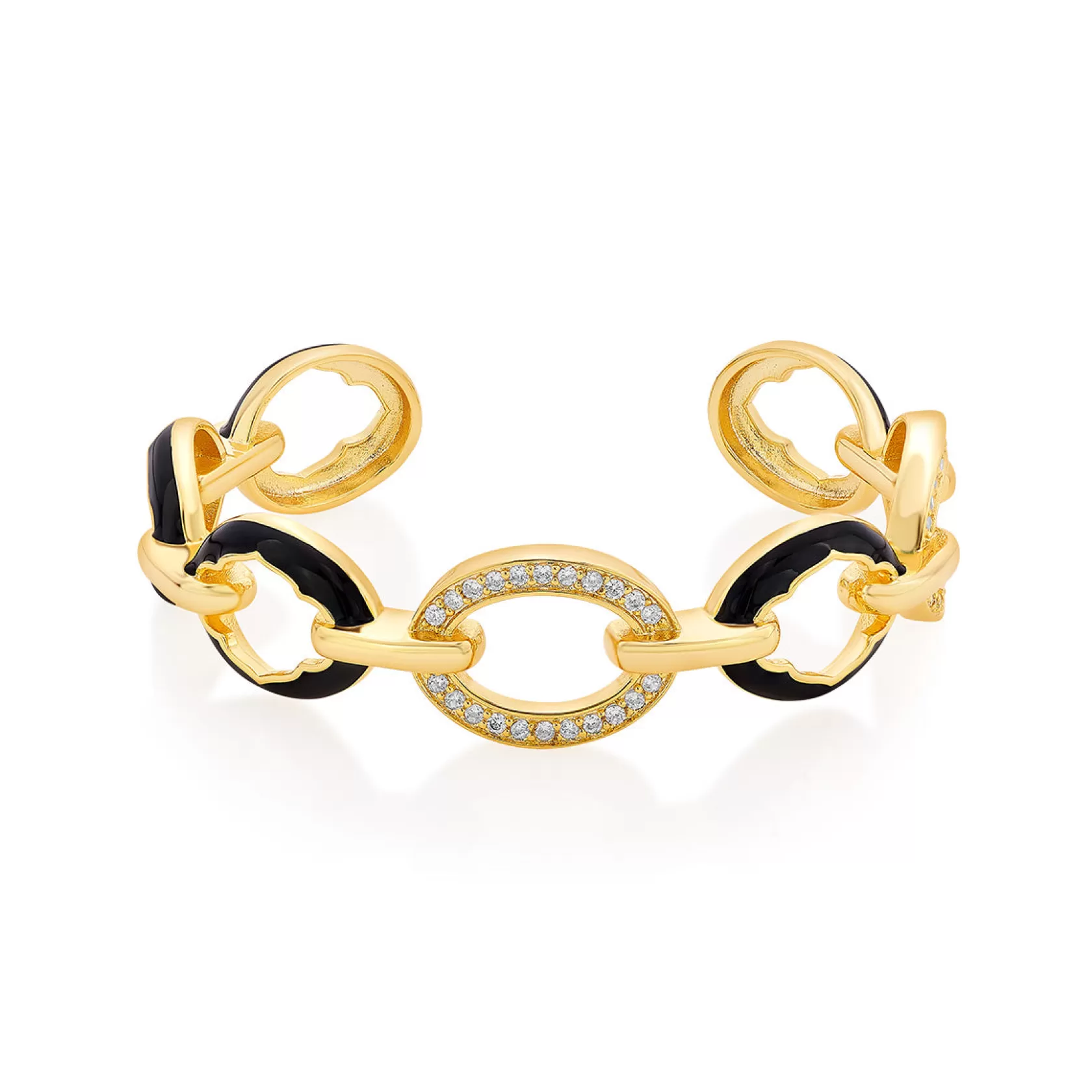 Wristwear*Isharya Sliving Geometry Cuff Gold