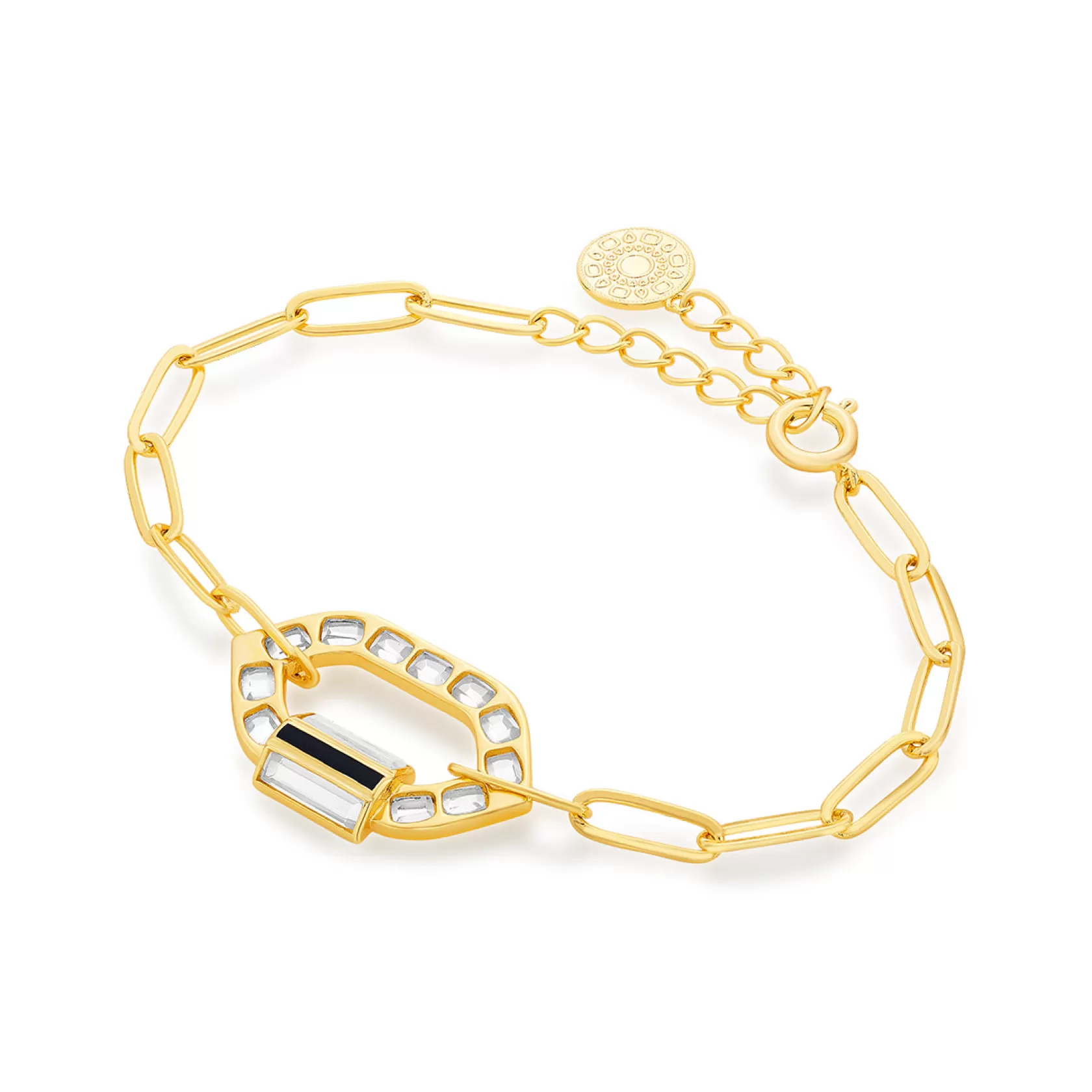 Wristwear*Isharya Sliving Link Bracelet Gold