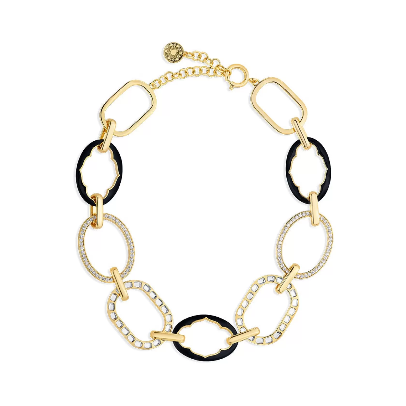 Necklace*Isharya Sliving Mirror Choker Gold