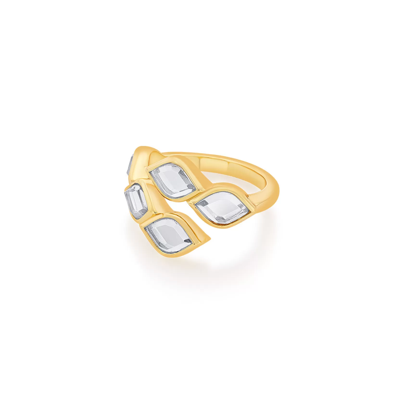 Rings*Isharya Very Varq Mirror Ring Gold