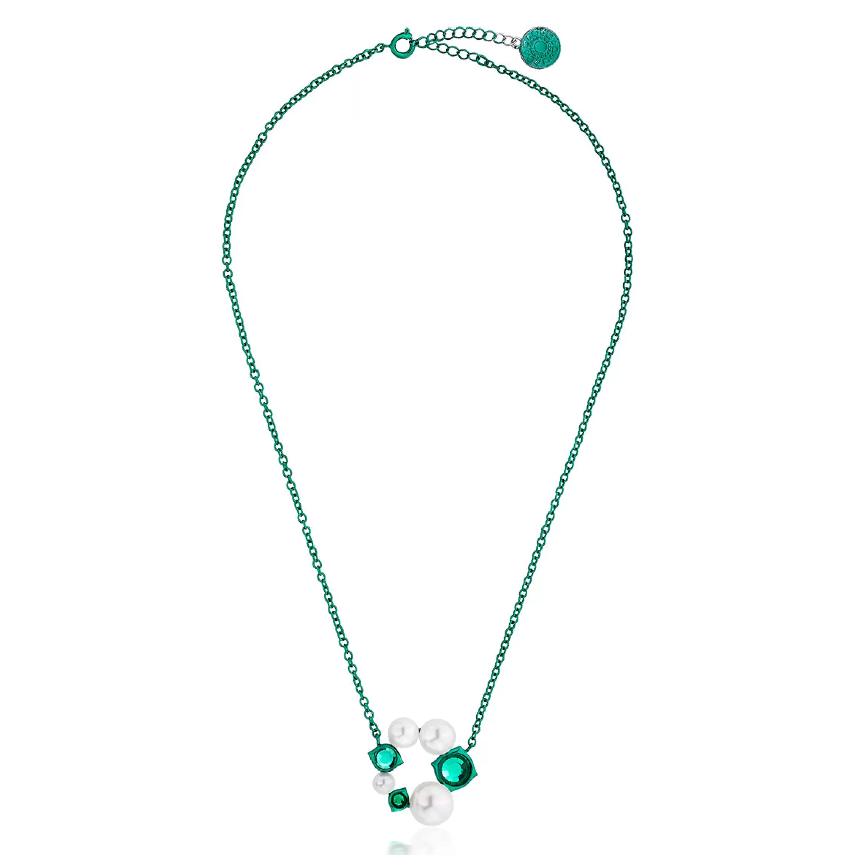 Necklace*Isharya Zeenat Pearl Necklace Green